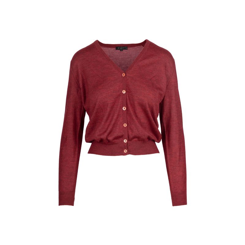 Etro Red Cardigan - '10s